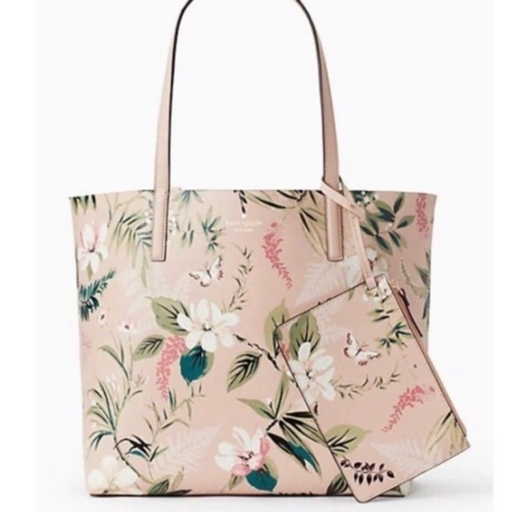 Kate Spade Maya Botanical Reversible Tote